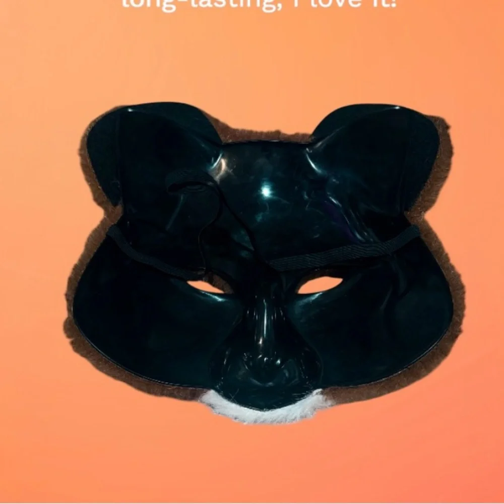 TEDDY BEAR FURRY MASK HALLOWEEN NEW OS